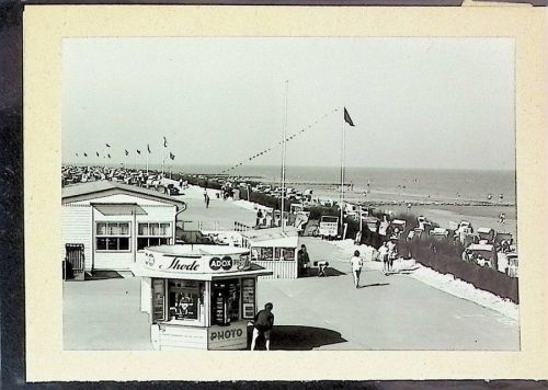 Döse Foto montiert auf Karton Strandbad Kugelbake