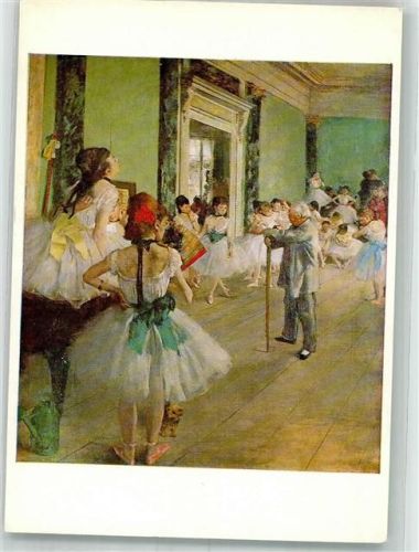 Paris sign. Degas, Edgar Tanzstunde La classe de danse im Louvre