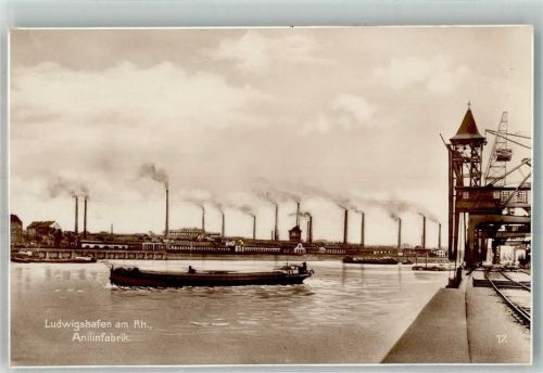 Ludwigshafen Anilinfabrik Rheinschiffe Verlag Trinks & Co.