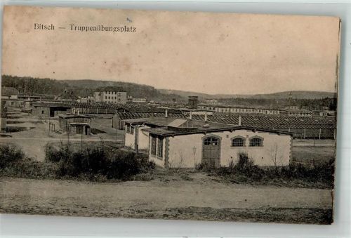 Bitche 1917 Kaserne Truppenübungsplatz Feldpost WK I