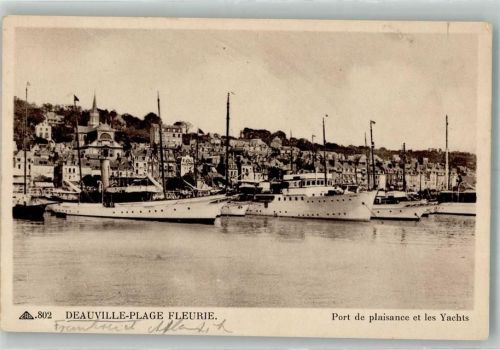 Fleurie Hafen Yacht Deauville Plage