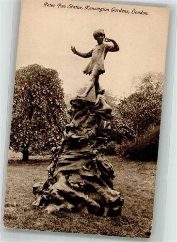 London Peter Pan Statue in den Kensington Gardens
