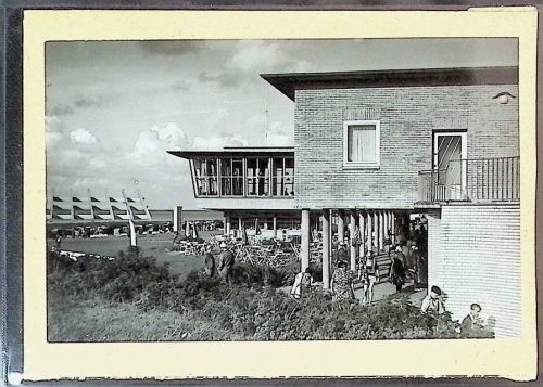 Döse Foto montiert auf Karton Strandhaus