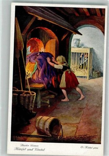 Hänsel u. Gretel Gebrüder Grimm F.Ph.G.Serie 125 Nr. 3716