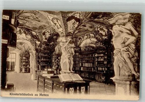 Metten 1916 Klosterbibliothek Verlag August Zerle Feldpost WK I