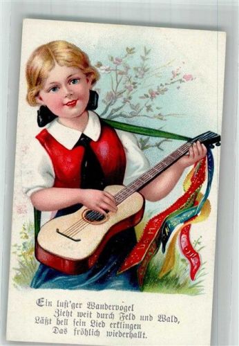 Mädchen mit Gitarre