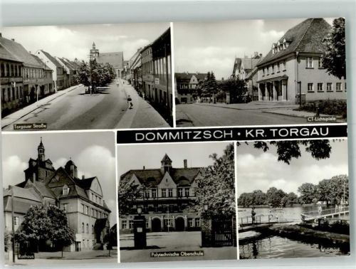 Dommitzsch Torgaauer Strasse Rathaus