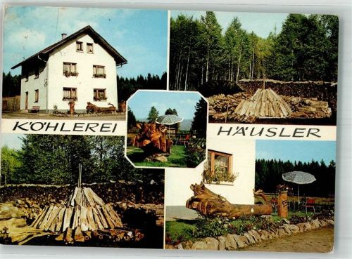 Zwieselau Pension Köhlerei Oskar Häusler Fotograf Jahn