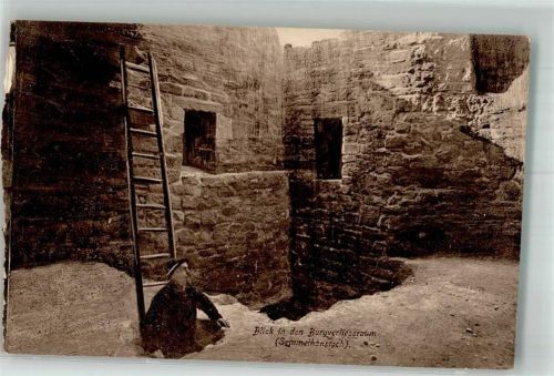 Werleshausen Burgverlies Hahnstein Hüttenstempel
