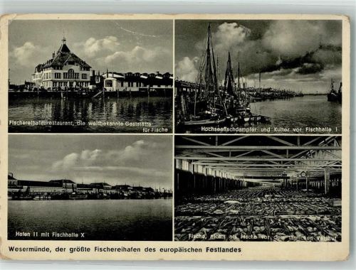 Bremerhaven Fischereihafenrestaaurant Fischhalle Wesermünde