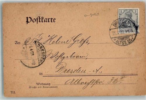 Dresden 1903 Falls Du es noch nicht wissen solltest