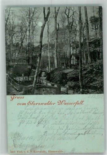 Eberswalde 1900 Wasserfall