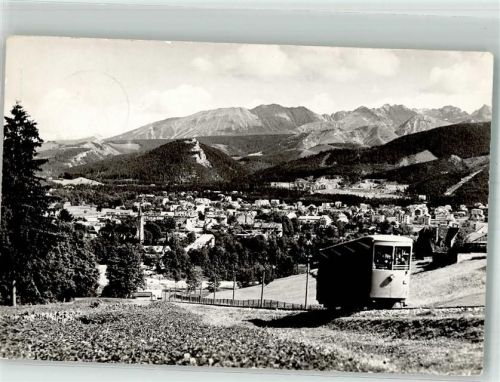 Zakopane 1966 Bergbahn