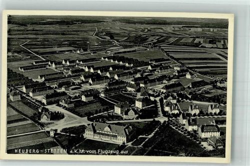 Heuberg Fliegeraufnahme des Barackenlagers