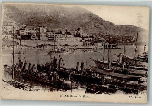 Monaco 1917 Hafen