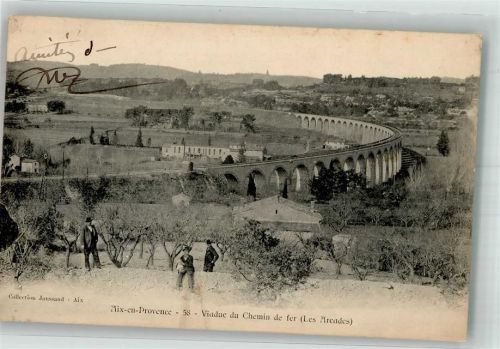Aix-en-Provence Eisenbahn Viadukt