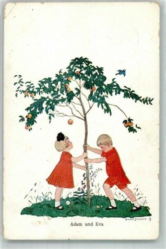 1926 Adam u. Eva Junges Glück Wohlgemuth u. Lissner No. 03844