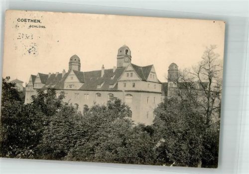 Cöthen 1912 Schloss