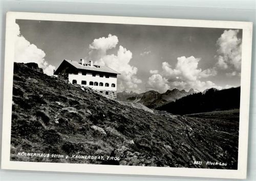 Kölner Haus 1939 Hüttenstempel Foto Risch-Lau