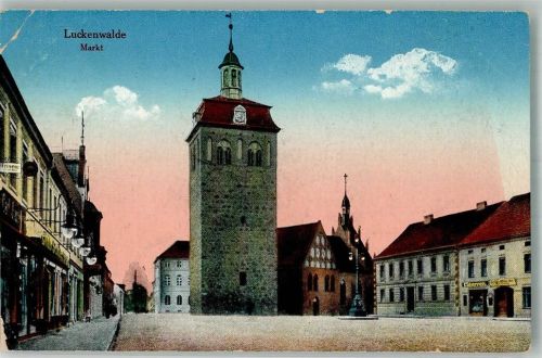 Luckenwalde 1921 Markt