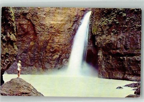 Manila 1963 Foto AK Wasserfall Pagsanjan