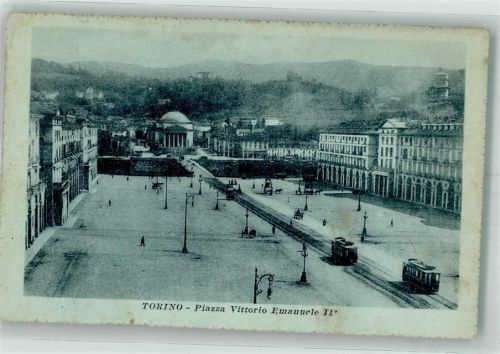 Torino Straßenbahn Piazza Vittorio Emanuele II.
