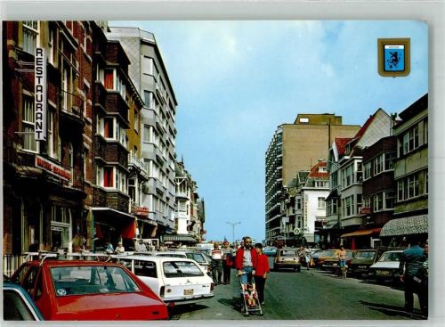 Westende 1985 Auto Gasthaus Meeuwenlaan