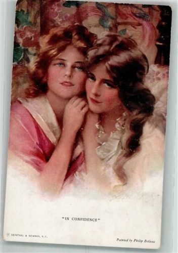 1920 Zwei Freundinnen in trauter Innigkeit Verlag Reinthal & Newman No. 760