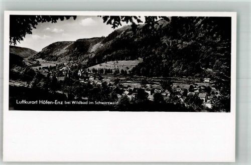 Höfen Panorama des Ortes