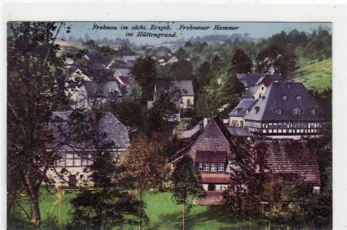Frohnau mit Frohnauer Hammer im Hüttengrund gelaufen von 1922. Ecken mit Albumabdrücken, leichte Stempelspuren, sonst gut erhalten