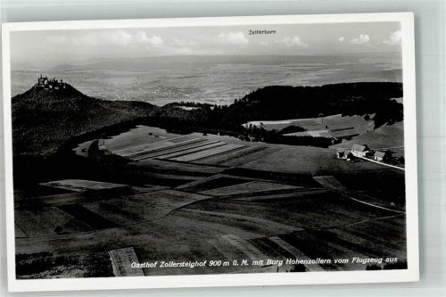Hohenzollern Fliegeraufnahme Gasthaus Zollersteighof