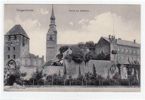 Tangermünde Tangermünde mit Partie am Kaisertor ungelaufen Gute Erhaltung.