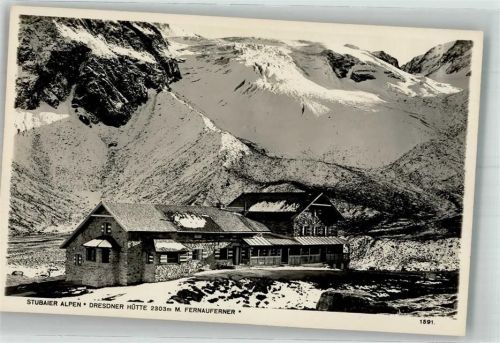 Dresdner Hütte Winter Hüttenstempel