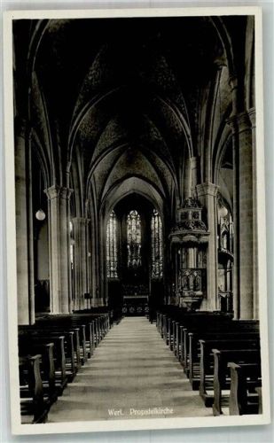 Werl Inneres der Propsteikirche