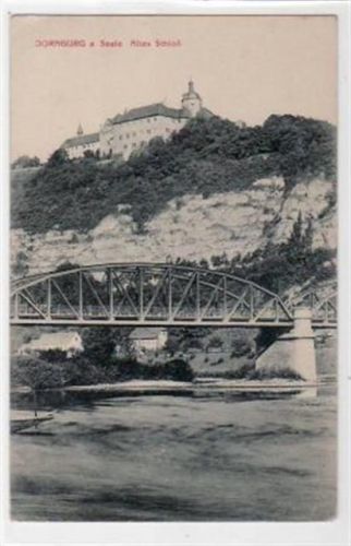 Dornburg Dornburg a.d. Saale mit alten Schloss ungelaufen Gute Erhaltung.