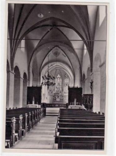 Kappenberg mit Kirche, Innenansicht ungelaufen Top Erhaltung.