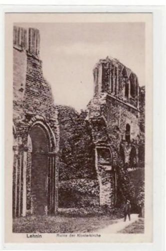 Lehnin. Abgebildet ist die Ruine der Klosterkirche. Postalisch nicht befördert. Top Erhaltung.