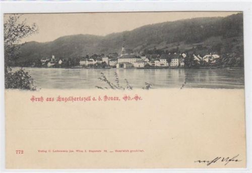 Engelhartszell Gruss aus, nicht gelaufen, gut erhalten.