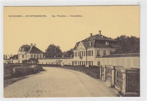 München Nymphenburg. Kgl. Porzellan - Manufaktur. Ungelaufen. Sehr gut erhalten.