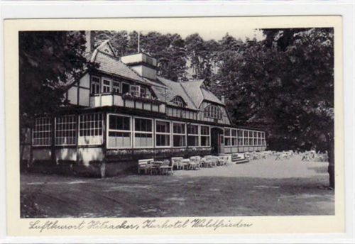 Hitzacker. Kurhotel Waldfrieden ungelaufen Gute Erhaltung.
