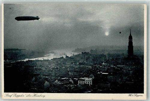 Hamburg Foto Seggern H. v. Graf Zeppelin beschnitten
