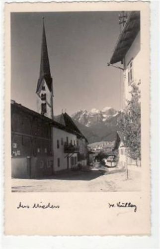 Mieders Mieders im Stubaital mit Blick auf die Kirche ungelaufen Gute Erhaltung.
