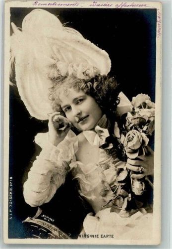 1902 Foto Schloss N.Y. Virginie Earte