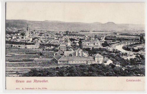 Ahrweiler. ungelaufen um 1900 Ecken mit Albumabdrücken, sonst gut erhalten