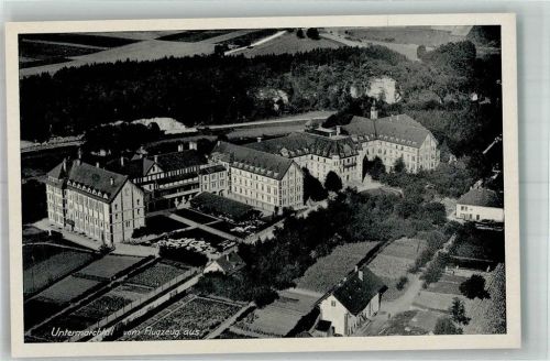 Untermarchtal 1942 Fliegeraufnahme des Klosters der Heimsuchung Mariens