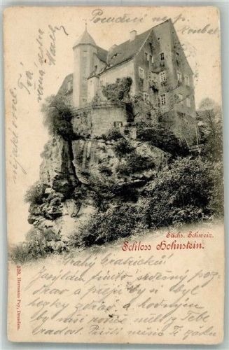 Hohnstein 1899 Schloss Hohnstein Verlag Hermann Poy 528