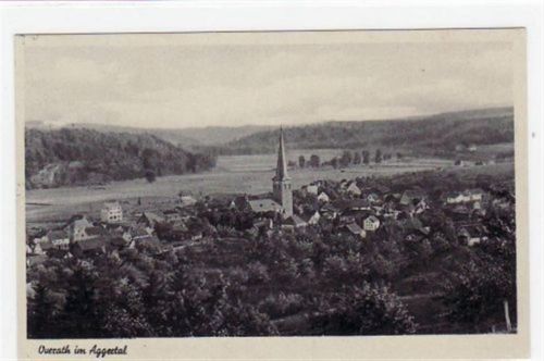 Overath im Aggertal gelaufen von 1943. Gute Erhaltung.