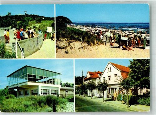 Baabe Am Rondell Strandleben HOG Inselparadies FDGB-Erholungsheim Mathias Thesen Fotograf Karpf VEB Bild und Heimat