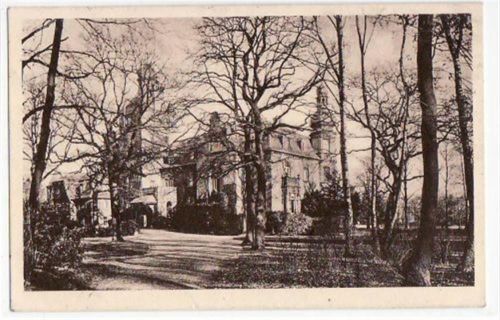 Wesseling am Rhein mit Haus Eichholz gelaufen von 1940. Gute Erhaltung.