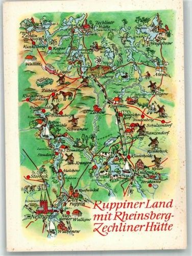 Zechlinerhütte Ruppiner Land Rheinsberg Zechliner Hütte Umgebung Landkarte Kirche Windmühlen Eisenbahn